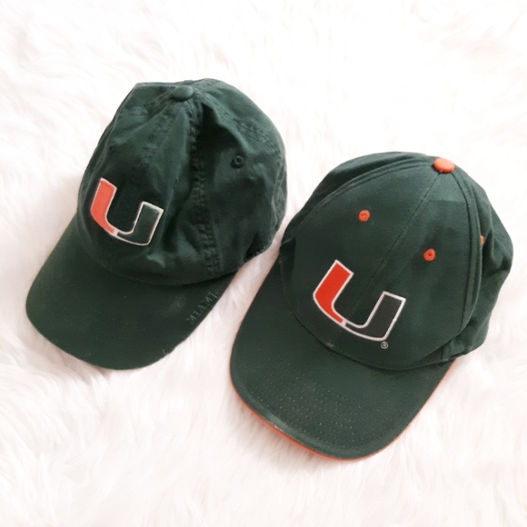 Other - University of Miami Hat Bundle